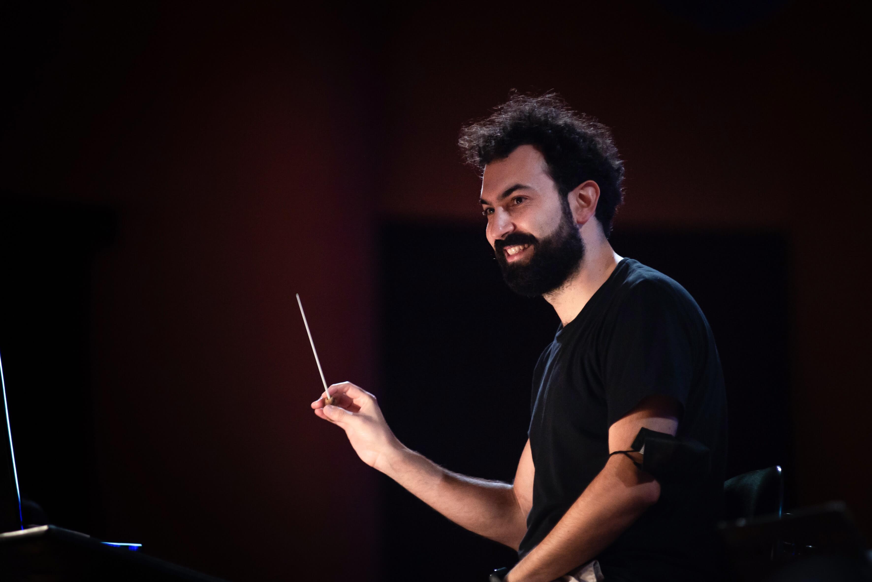 Alibrando Marco_scatto di Elisa Casula durante le prove di Madama Butterfly al Teatro Comunale di Sassari 2021